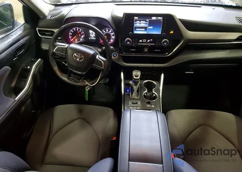 2021 Toyota Highlander Le from USA, damaged, VIN 5TDBZRBH0MS545608